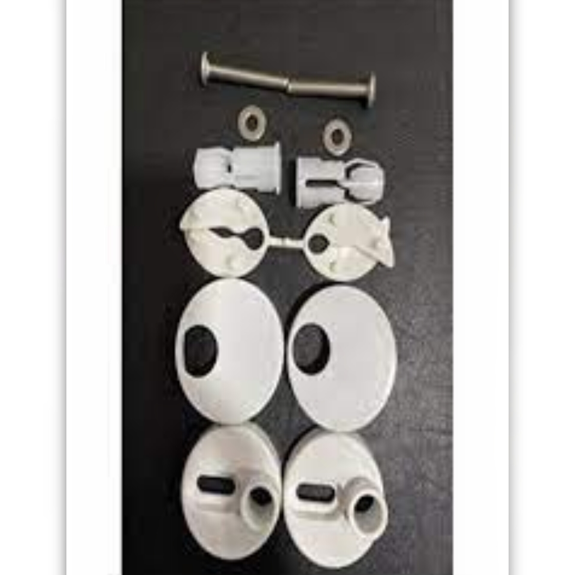 AMORTİSÖRLÜ KLOZET KAPAK METAL MENTEŞESİ (300pcs)